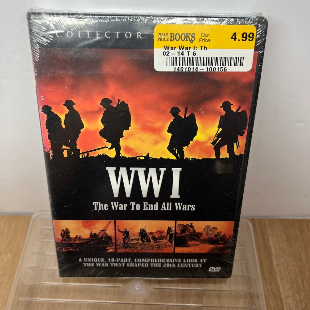 WWI The War To End All Wars DVD Collector's 3-Disc Set Documentary History New
